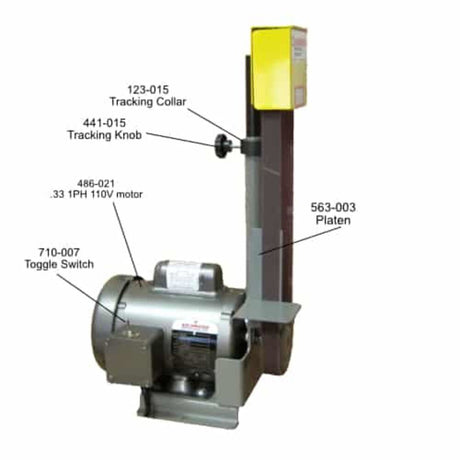 1in X 42in Belt Sander Industrial 1SM