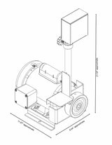 1in X 42in Belt Sander Industrial 1SM