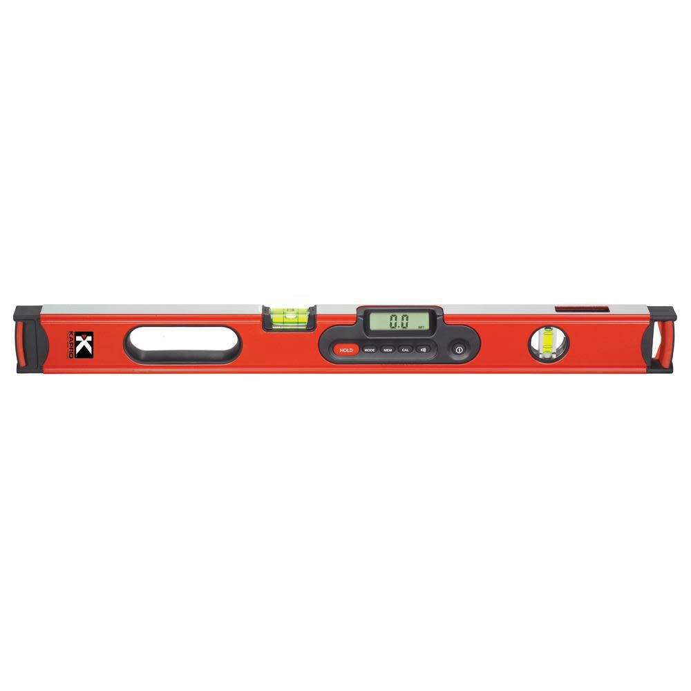 24in Digiman Magnetic Digital Level with Plumb Site 985D-24B