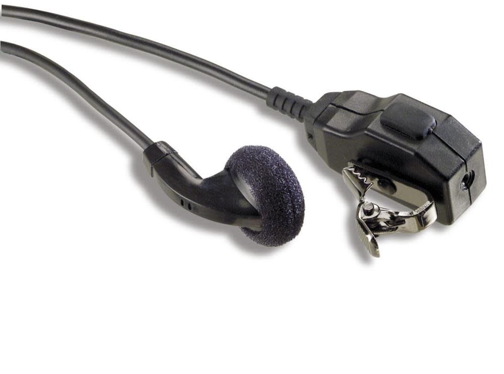 2-wire earbud with palm mic KHS-23