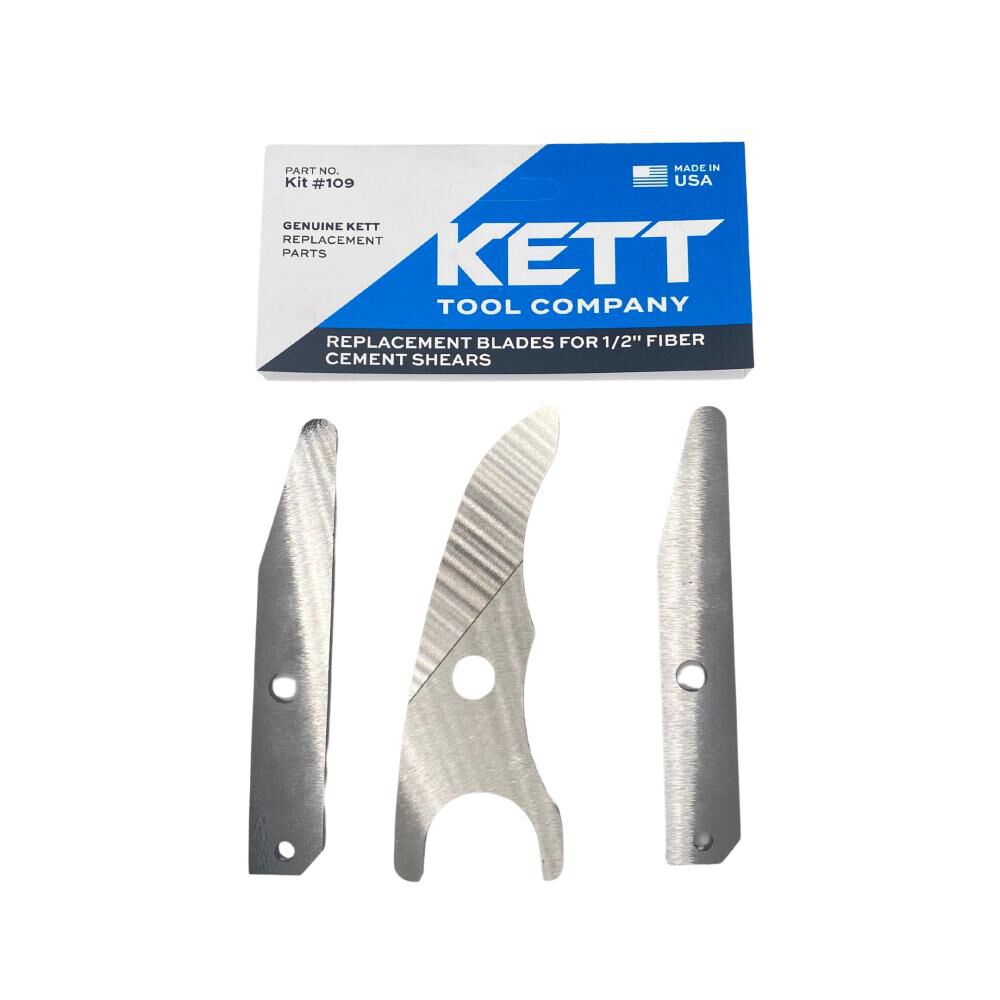 Replacement Blades for 1/2in Fiber Cement Shears KIT109