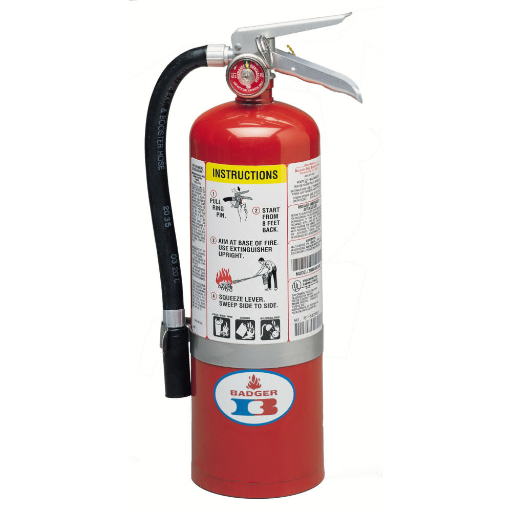 5 Lb 3A40BC Badger Fire Extinguisher 5 Lb 3A40BC Badger Fire Extinguisher 22435