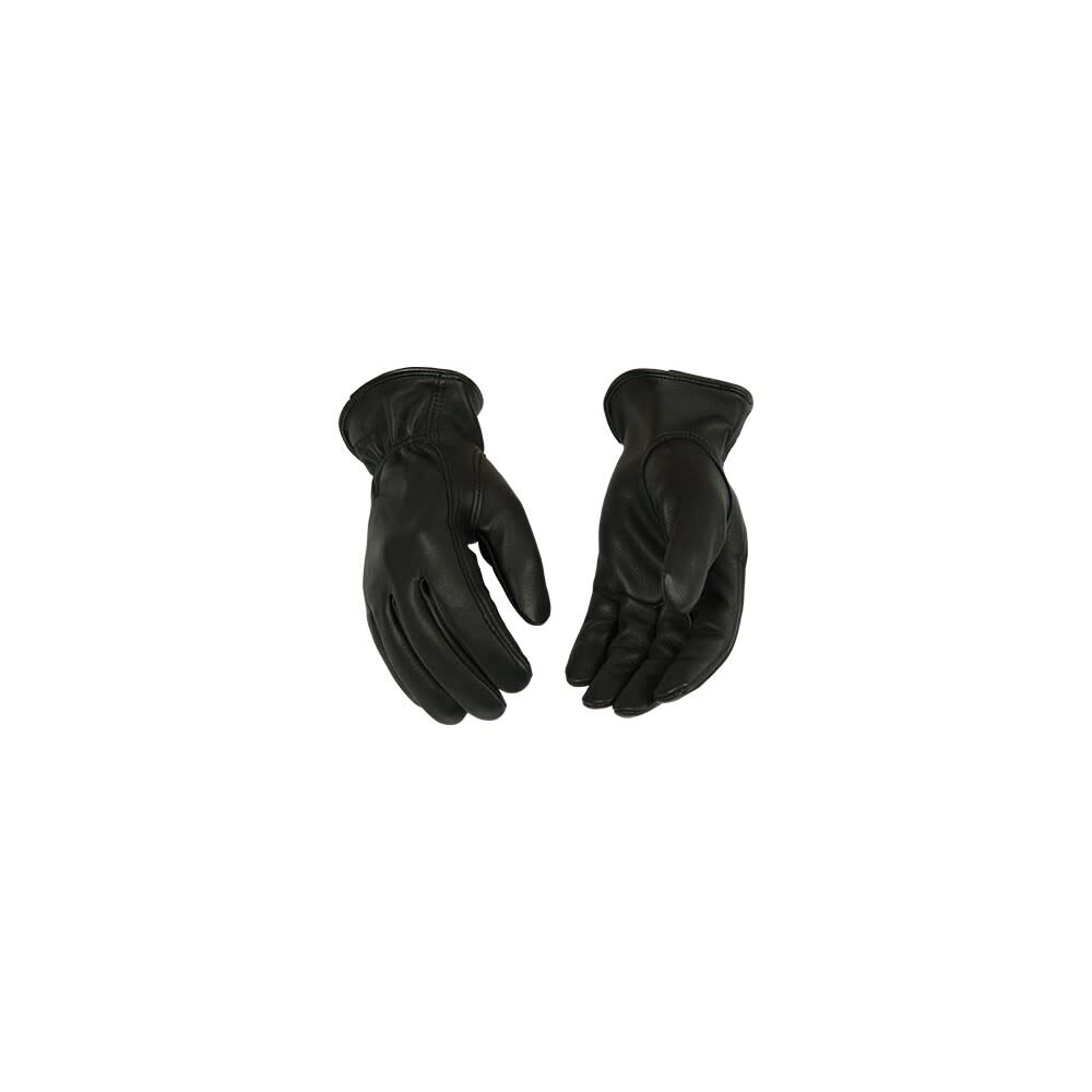 Mens Driver Gloves Black Medium 90HKN-M