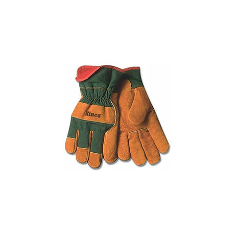 Russet Suede Cowhide Palm Glove Large 1721GR-L