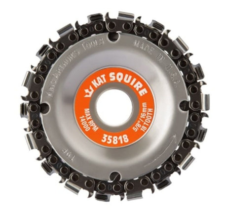 Squire 18 Tooth Chain Saw Cutter with 5/8 Center 35818