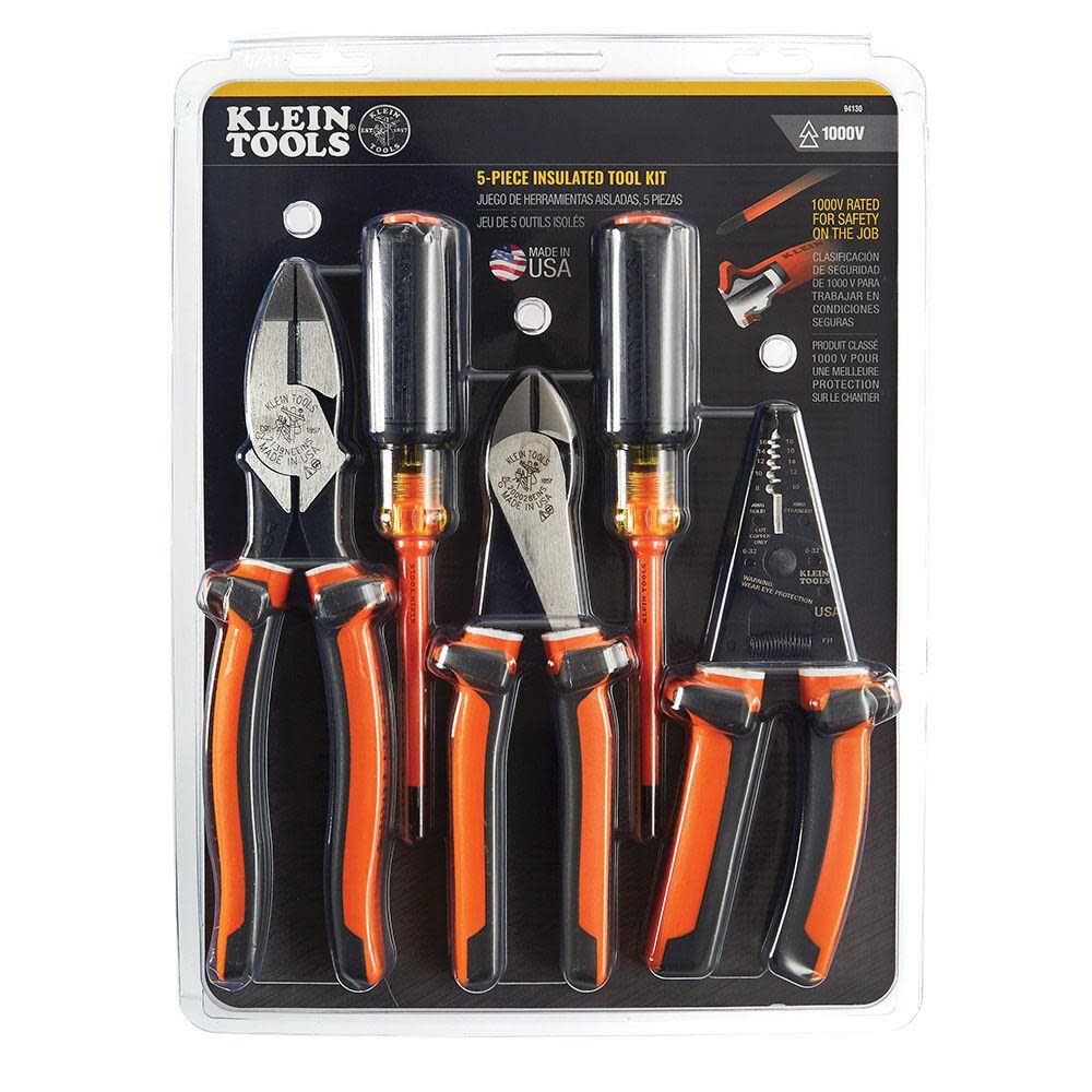 5-Piece Bi-material Handle Multi Tool Screwdriver Set 94130