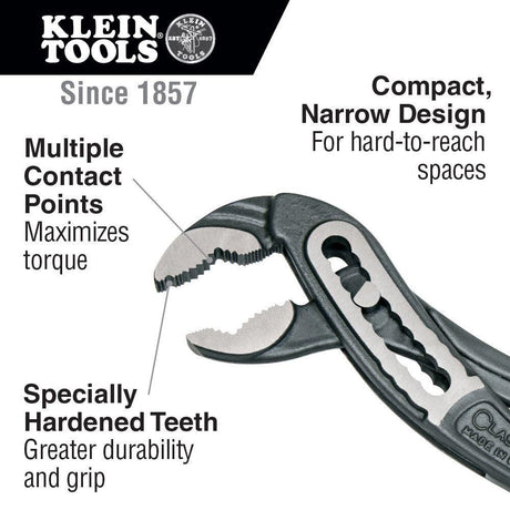 Tools 10in Classic Klaw Pump Pliers D50410