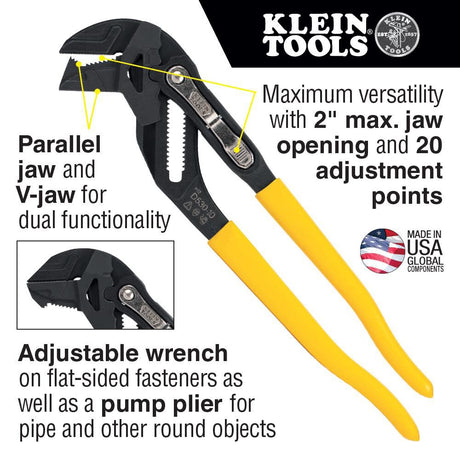 Tools 10in Plier Wrench D530-10
