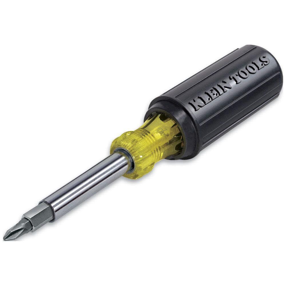 11-Piece Plastic Handle Multi-bit Screwdriver 32500