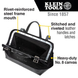 12in Canvas Tool Bag Black 510212BLK