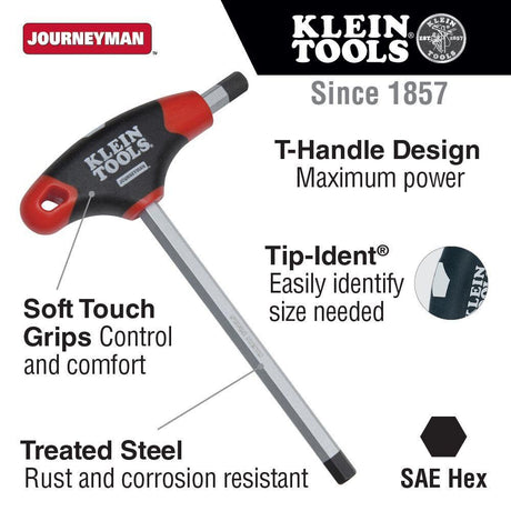 1/2in Hex Journeyman T-Handle 6in JTH6E17