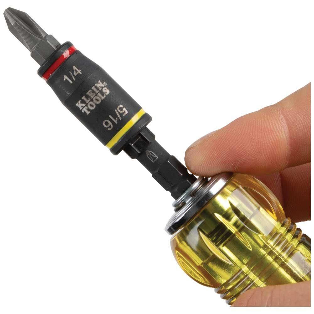 14-Piece Bi-material Handle Multi-bit Multi Tool Screwdriver 32304