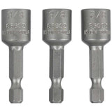 Tools 1/4 In. Magnetic Hex Drivers - 3 pk 86600