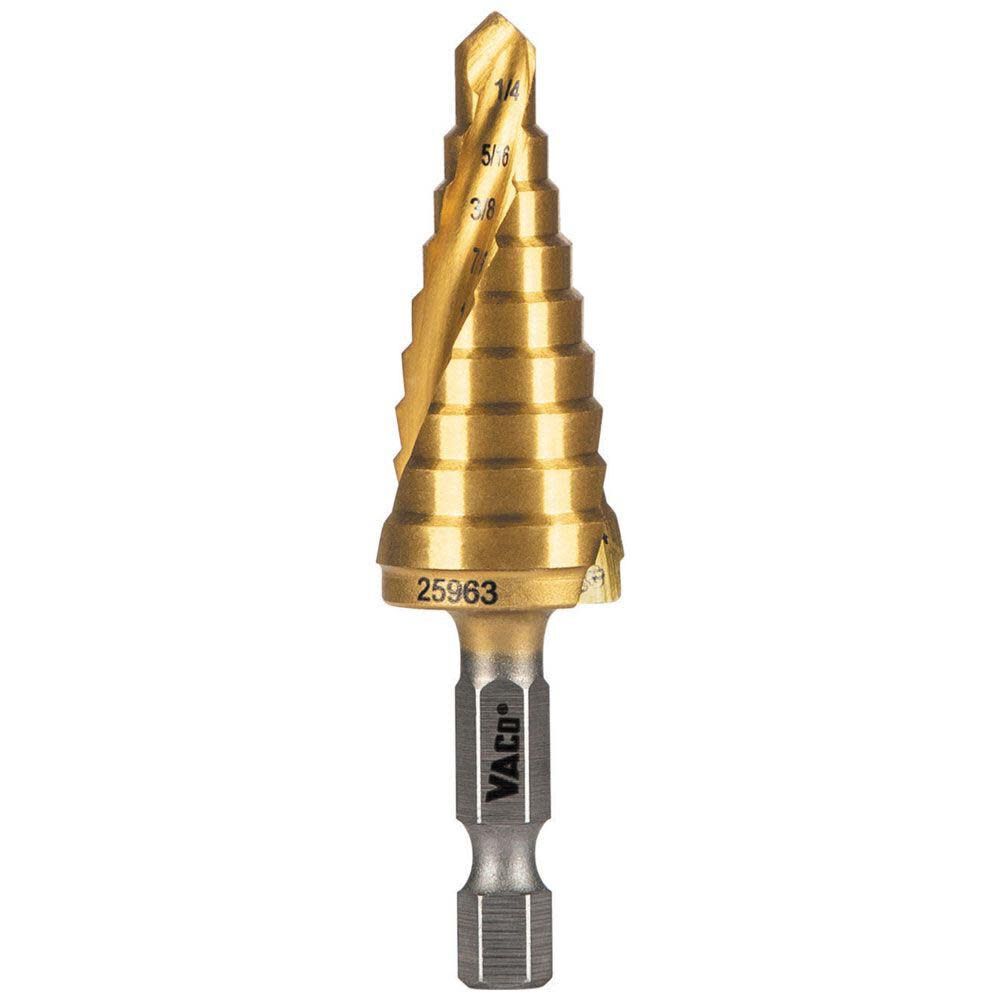 1/4in to 3/4in Step Drill Bit VACO 25963