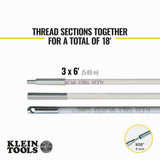 18' (5.5 m) Hi-Flex Glow Rod Set 56418