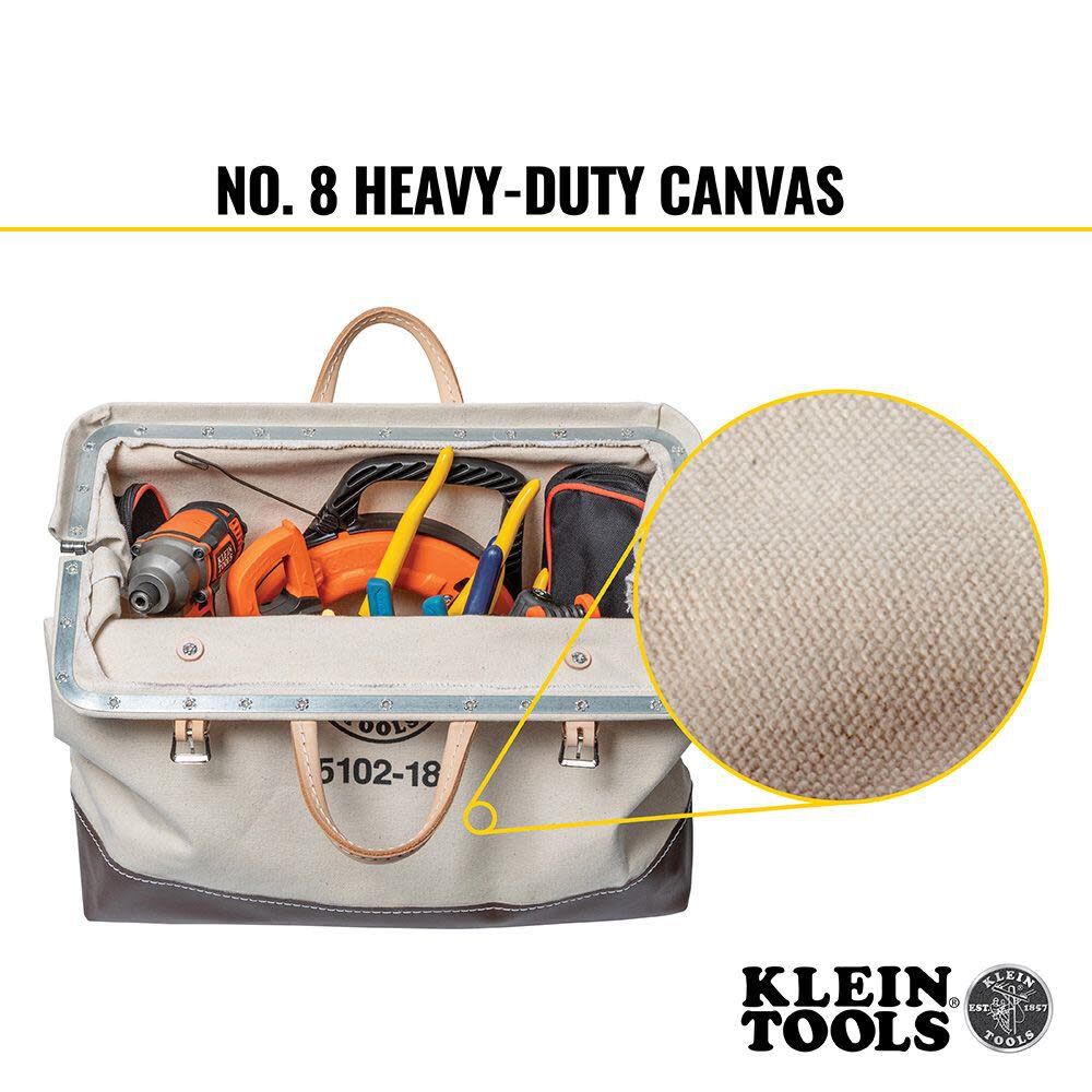 18in (457 mm) Canvas Tool Bag 510218