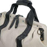 18in Canvas Tool Bag Leather Bottom 500318