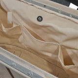 18in Canvas Tool Bag Leather Bottom 500318