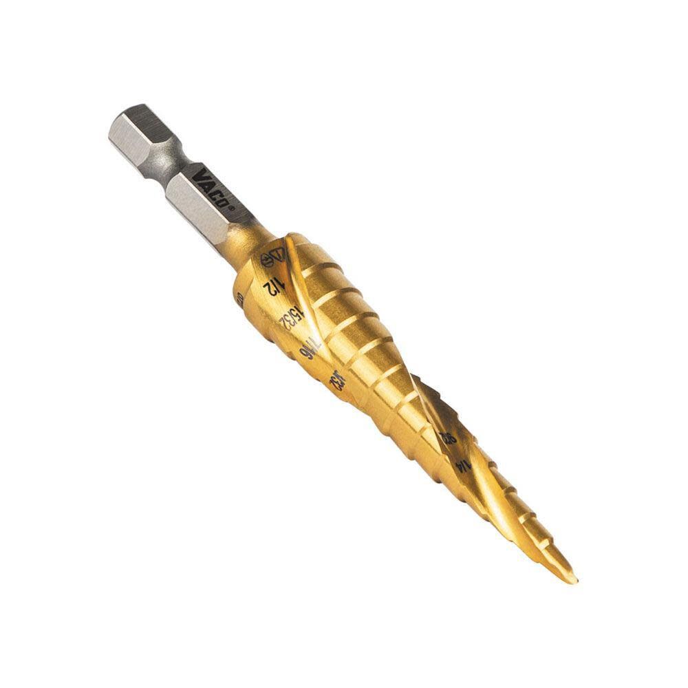 1/8in to 1/2in Step Drill Bit VACO 25964