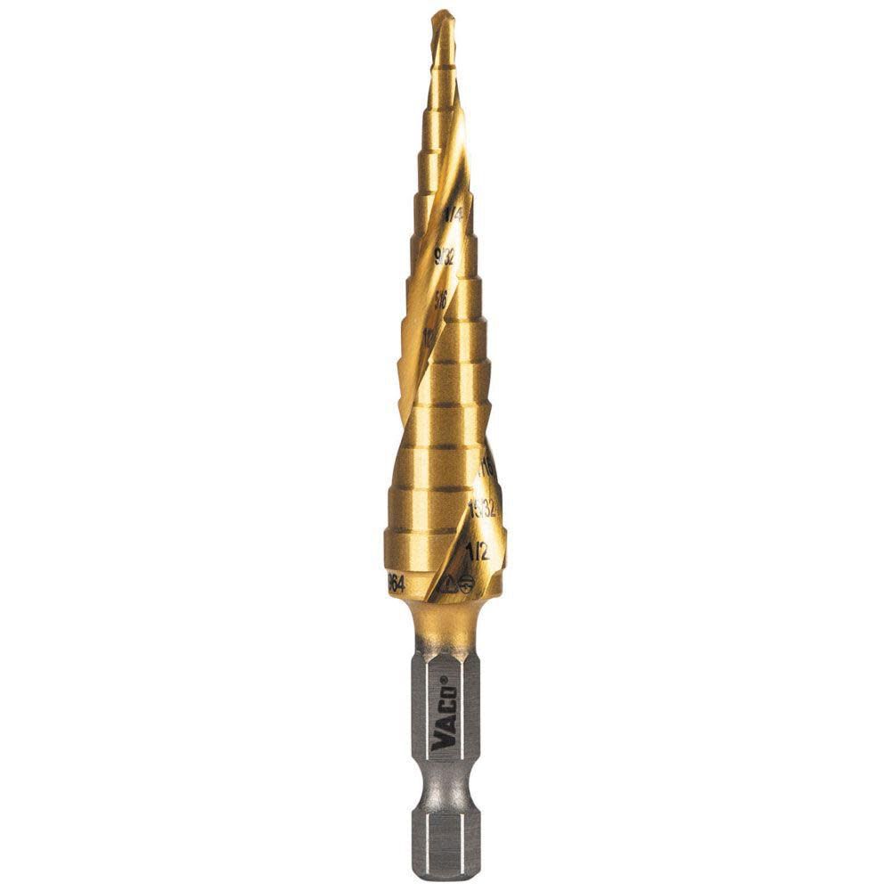 1/8in to 1/2in Step Drill Bit VACO 25964