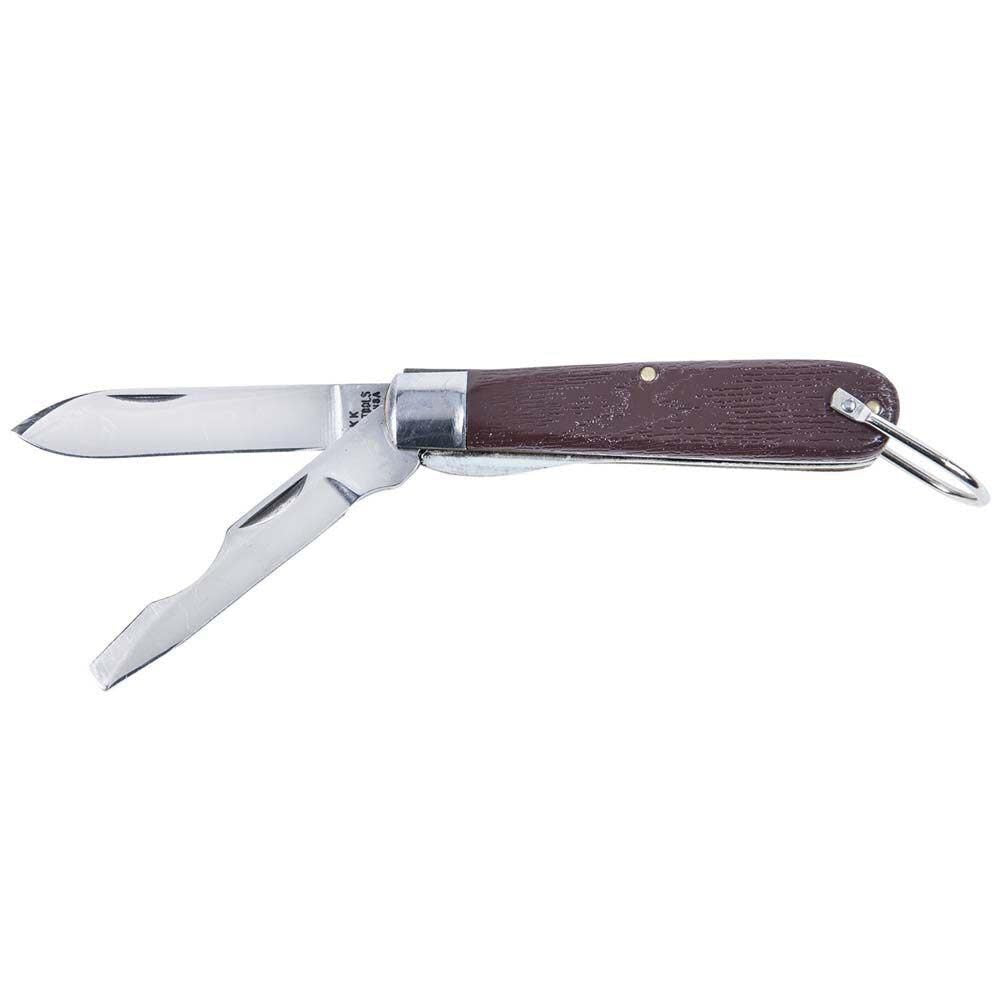 2 Blade Pocket Knife Steel 2-1/2in 1550-2