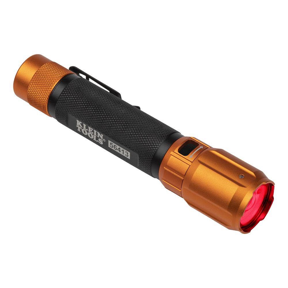 2 Color LED Flashlight Rechargeable 56413