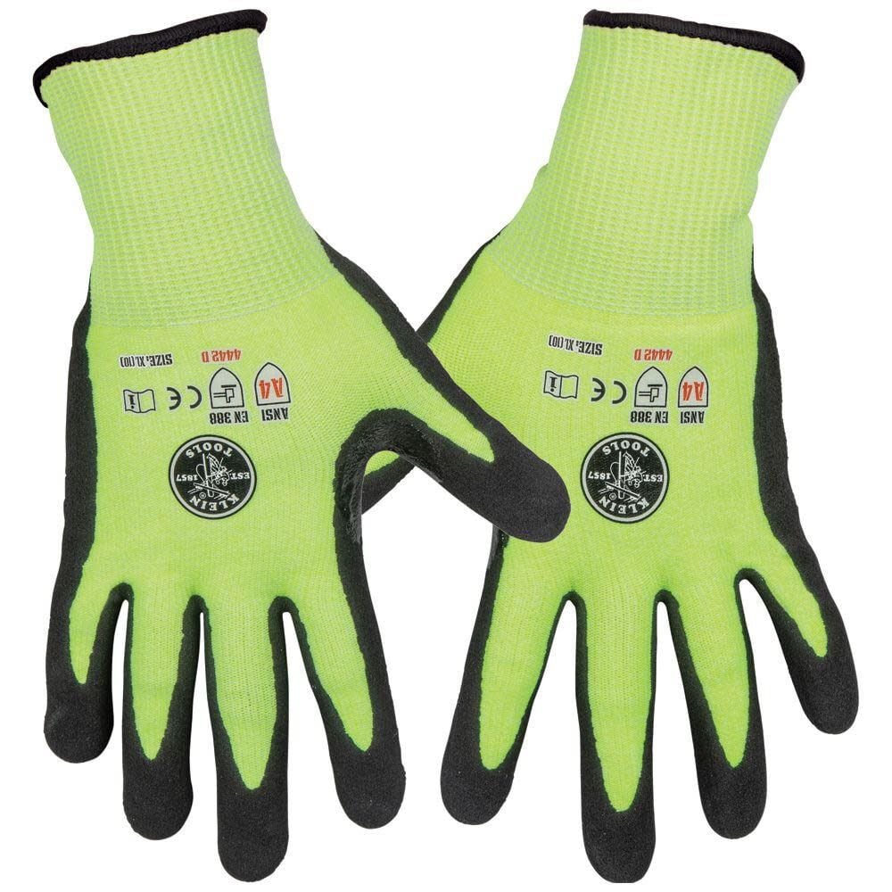 2-Pair of Work Gloves Cut Level 4 Touchscreen - X-Large 60198