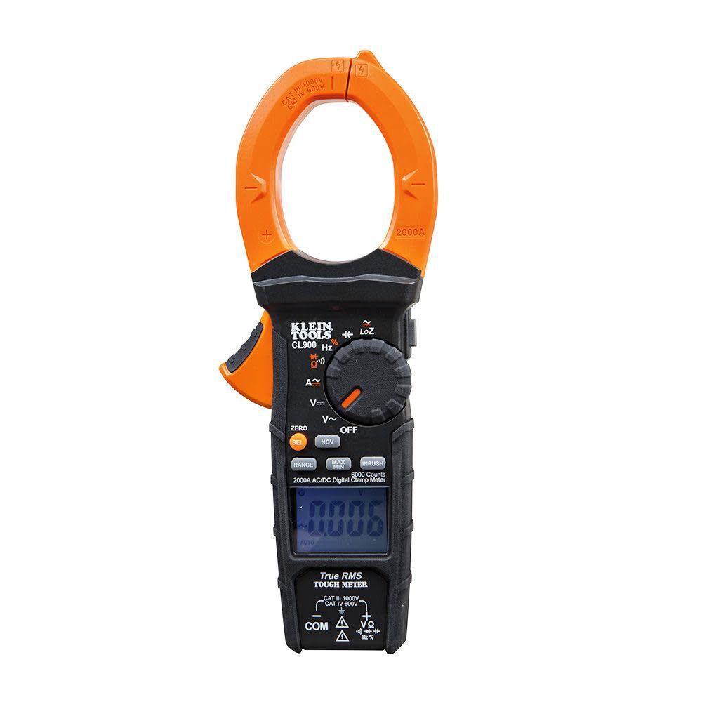 2000A Digital Clamp Meter CL900