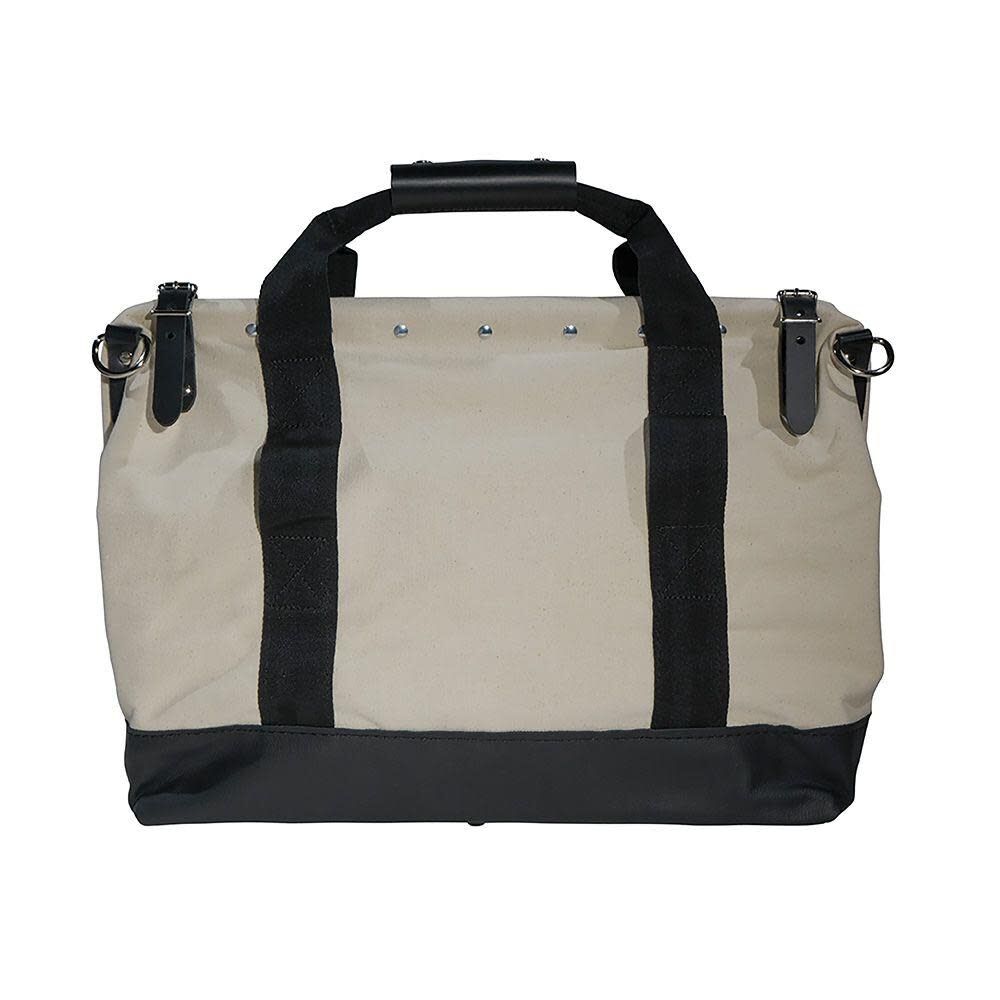 20in Canvas Tool Bag Leather Bottom 500320