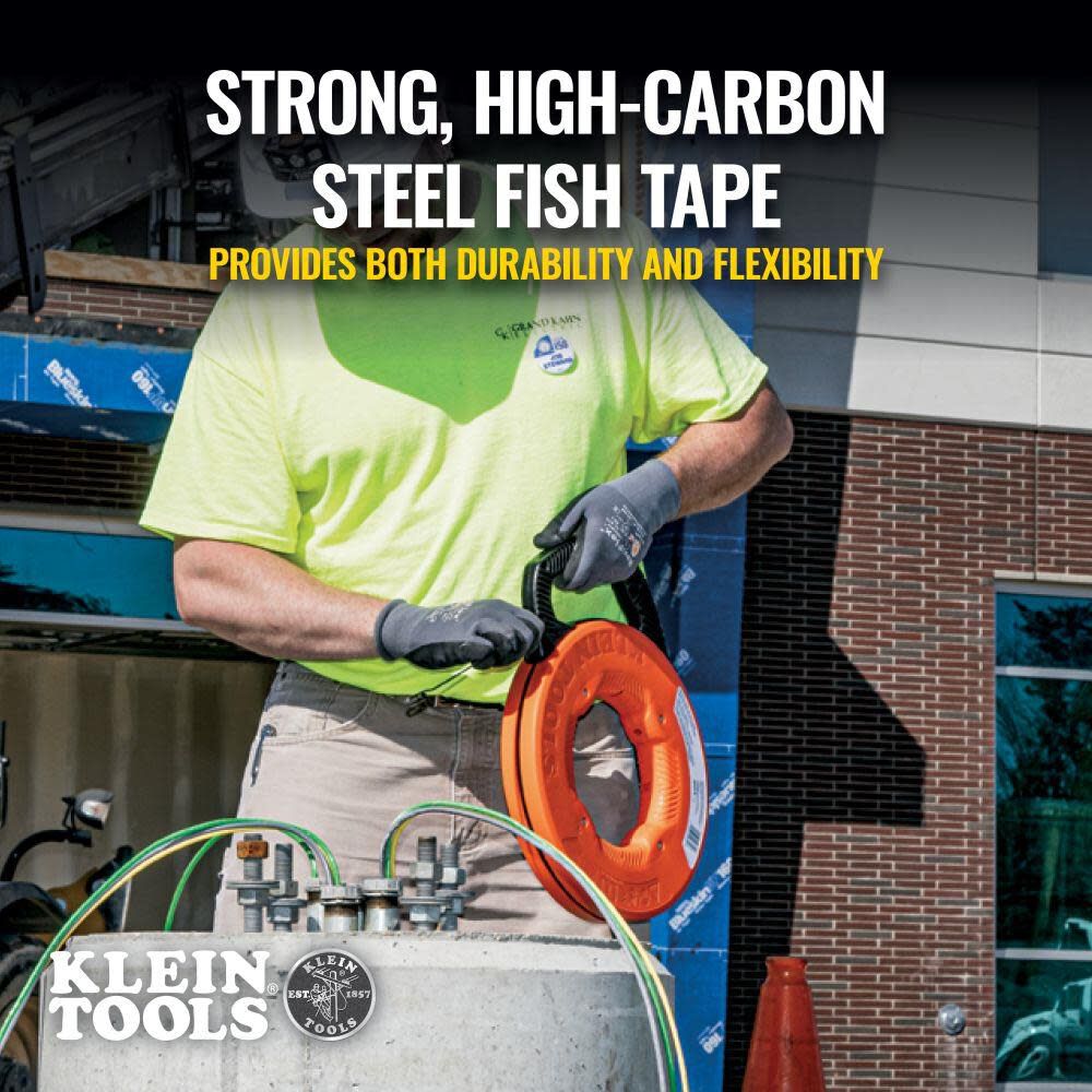 Tools 240' Stainless Steel Fish Tape 56341