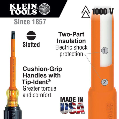 Tools 2pc 4In Insulated Screwdriver Set 33532INS
