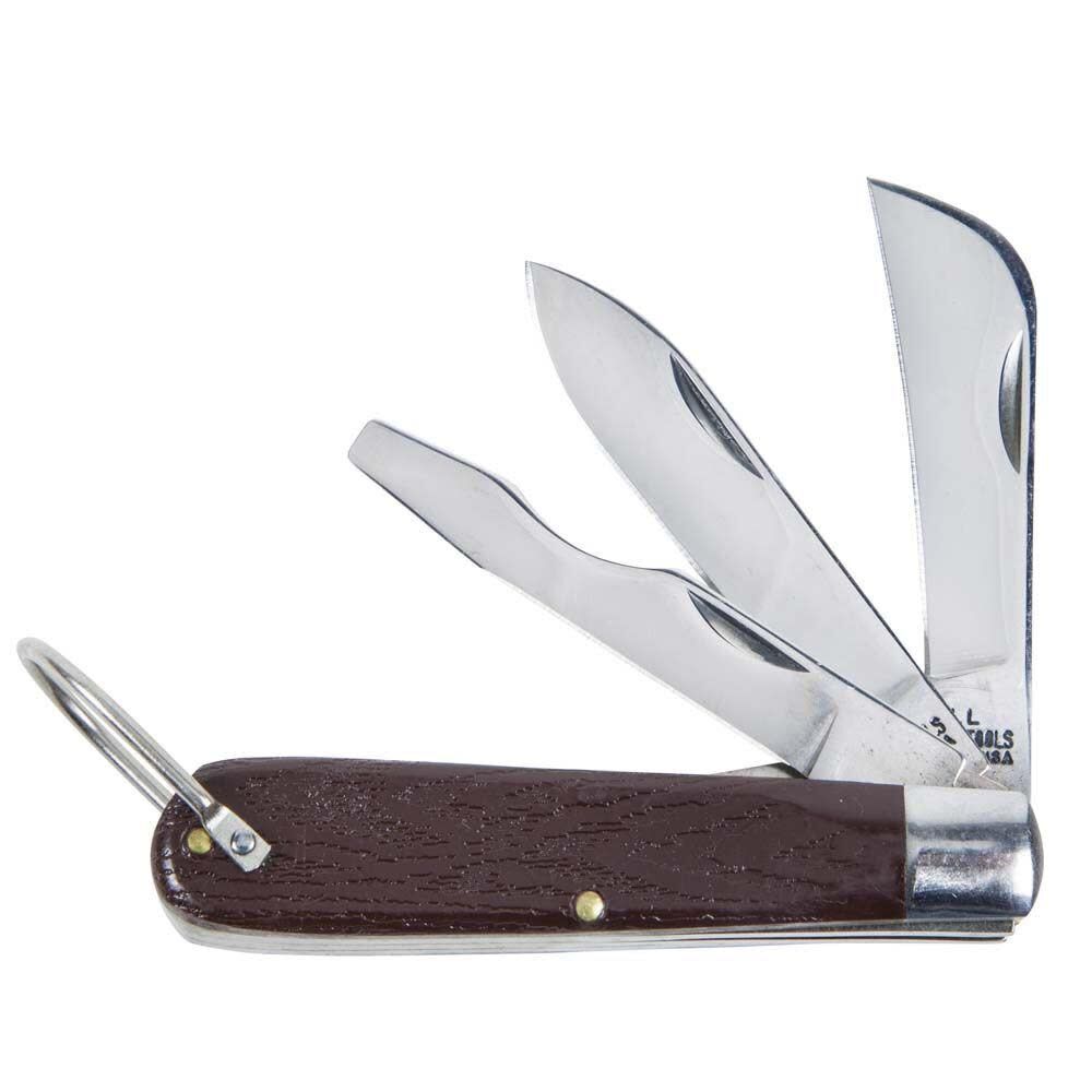 3 Blade Pocket Knife w/Screwdriver 15506