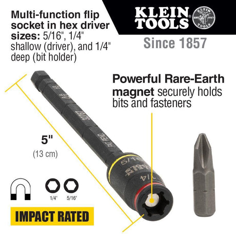 Tools 3 in 1 Impact Flip Socket 32767