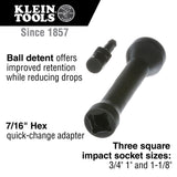 3-in-1 Impact Socket NRHD