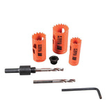 3-Piece Hole Saw Kit w/ Arbor 32905