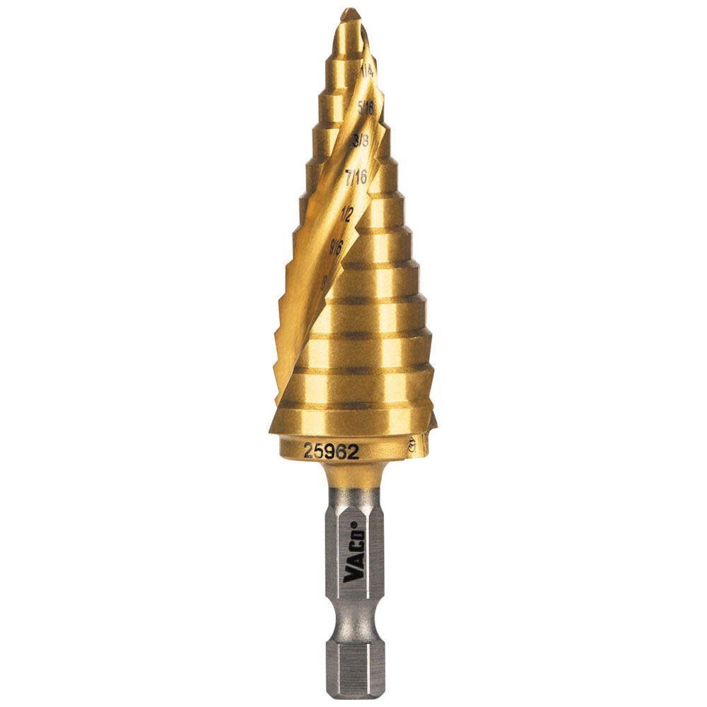 3/16in to 7/8in Step Drill Bit VACO 25962