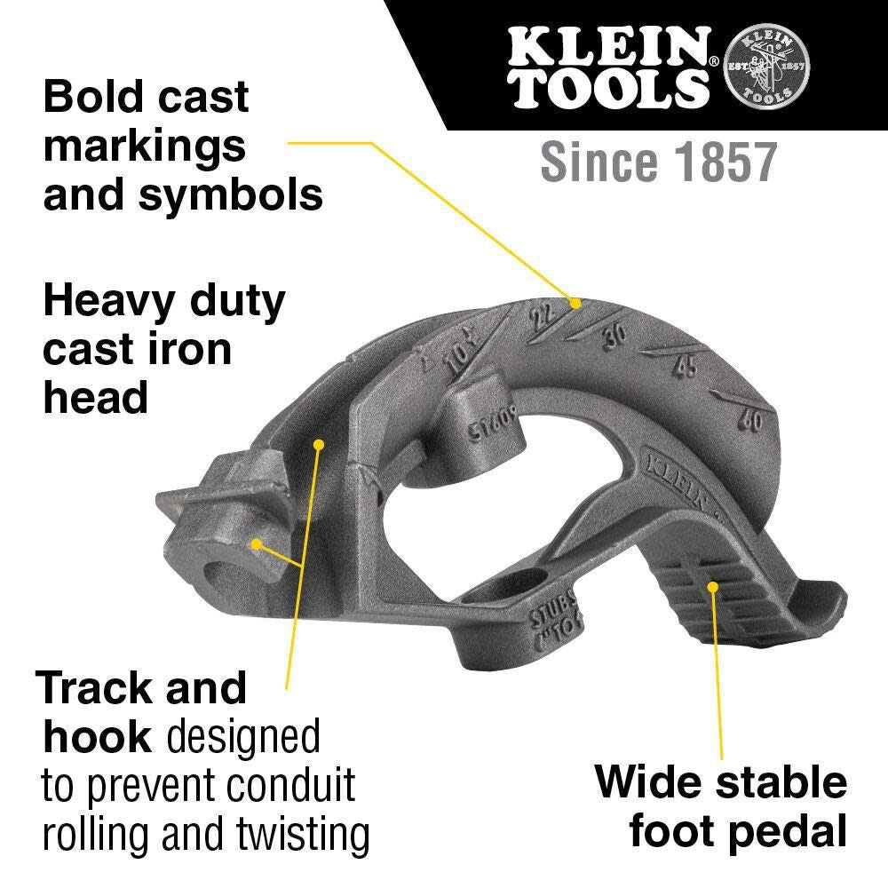 3/4in Iron Conduit Bender Head 51609