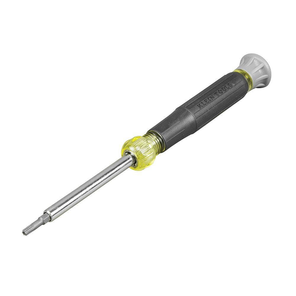 4-Piece Bi-material Handle Multi-bit Torx Screwdriver 32585