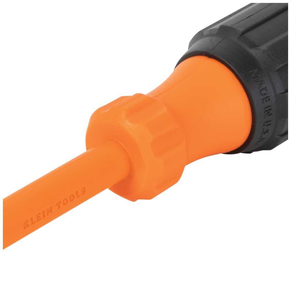 Bi-material Handle Slotted Screwdriver 6824INS