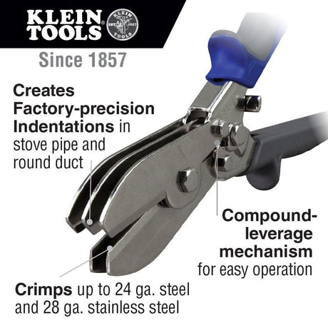 5 Blade Duct Crimper 86520