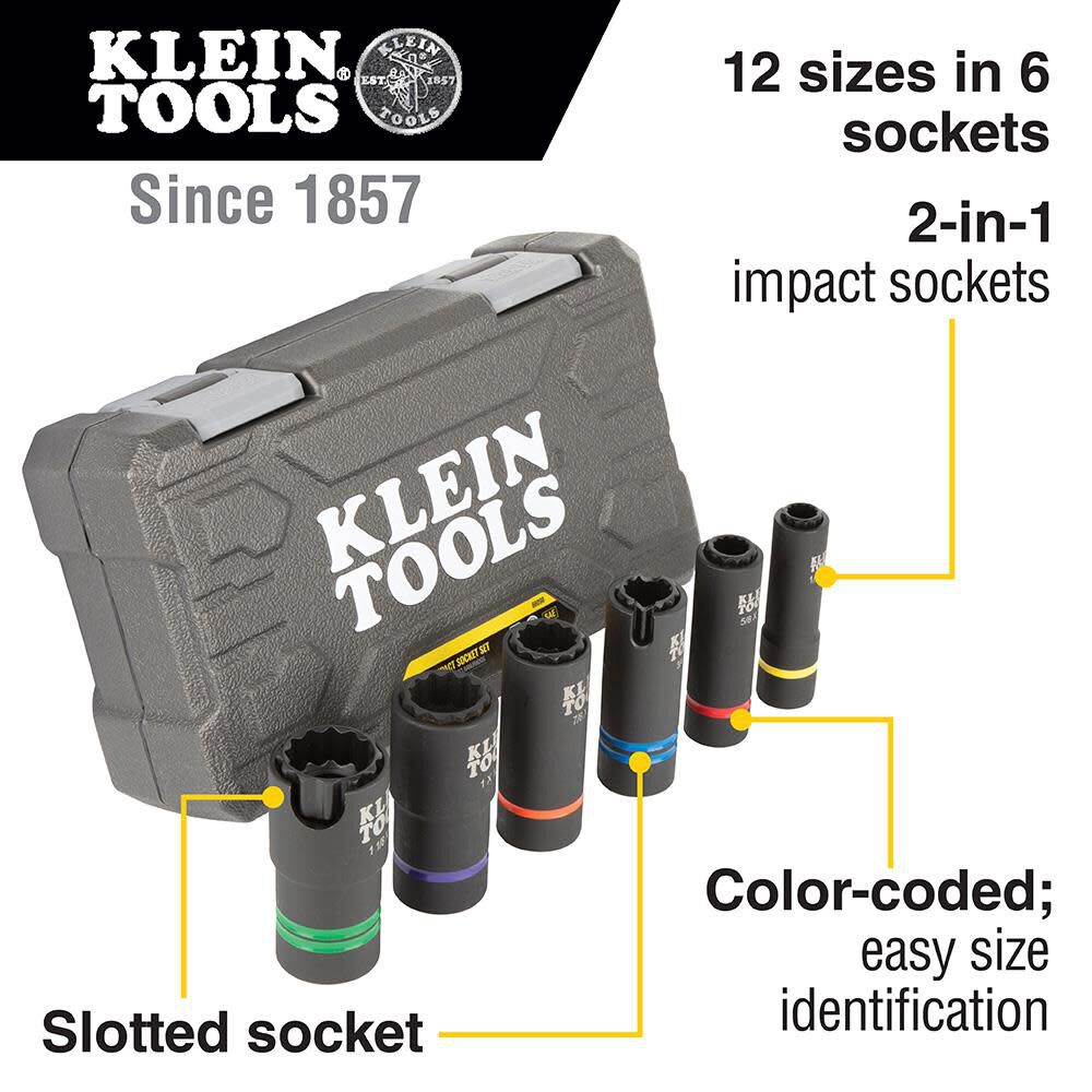 5-in-1 Impact Socket Set 660KIT1