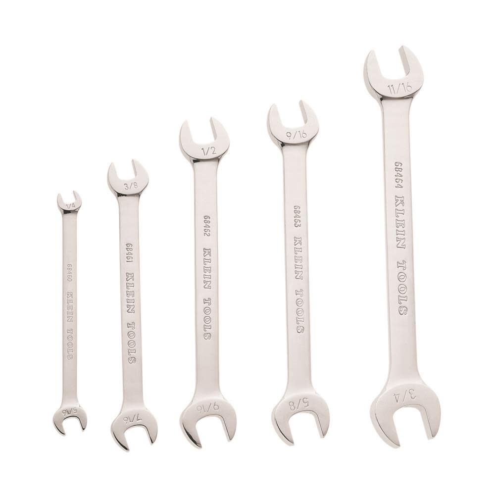 5 Piece Open-End Wrench Set 68450