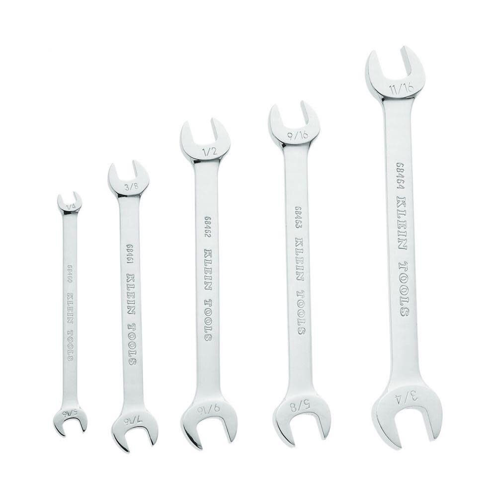 5 Piece Open-End Wrench Set 68450