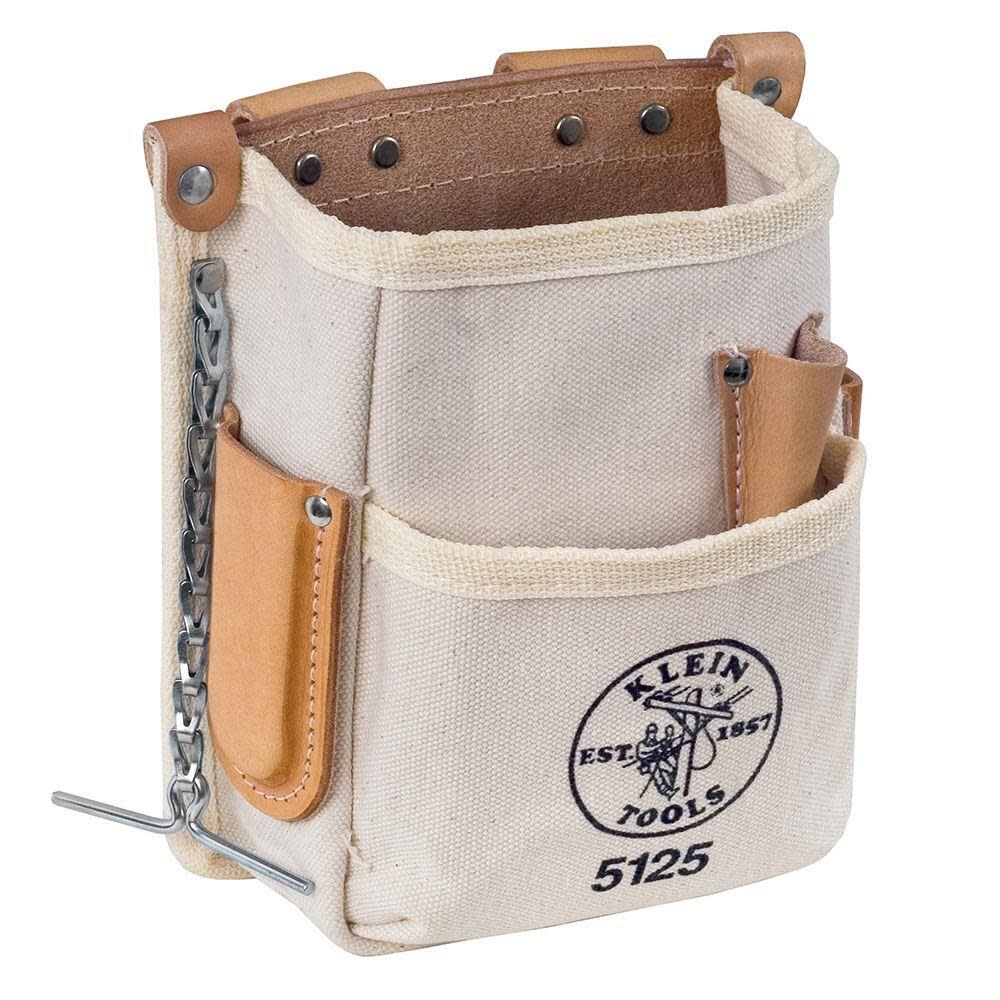 5 Pocket Tool Pouch Canvas 5125