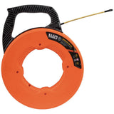 50' Fiberglass Fish Tape w/ Leader 56350