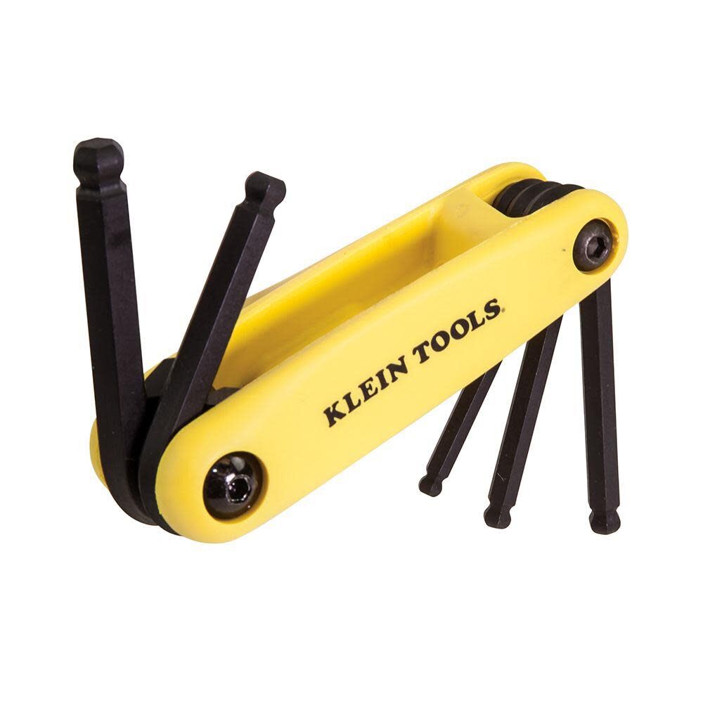 5pc SAE Yellow Grip-It Ball Hex Key Set 70571