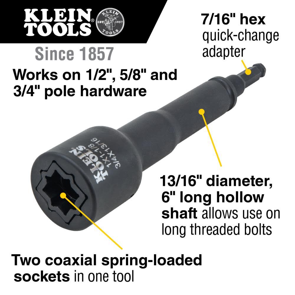 6-in-1 Impact Socket Set 660KIT2