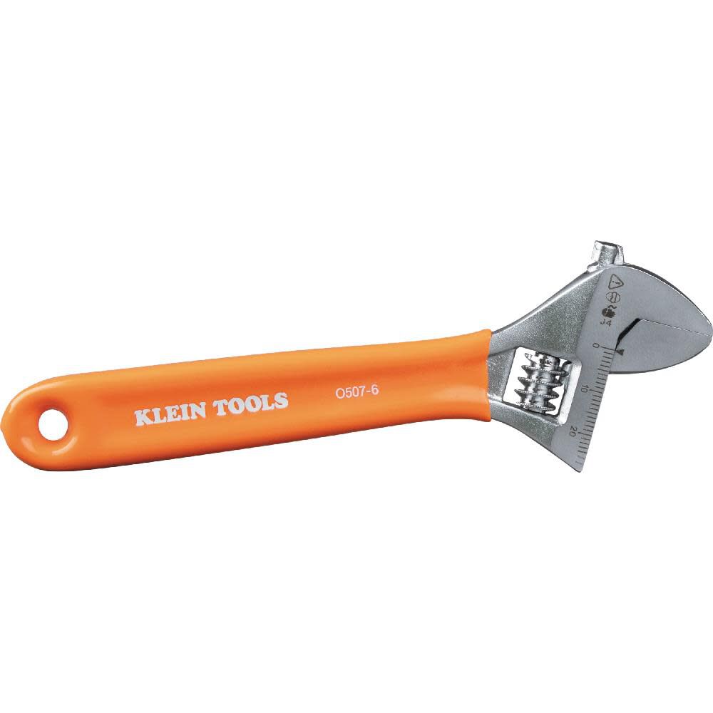 Adjustable Extra Capacity 6-in Steel Adjustable Wrench O5076