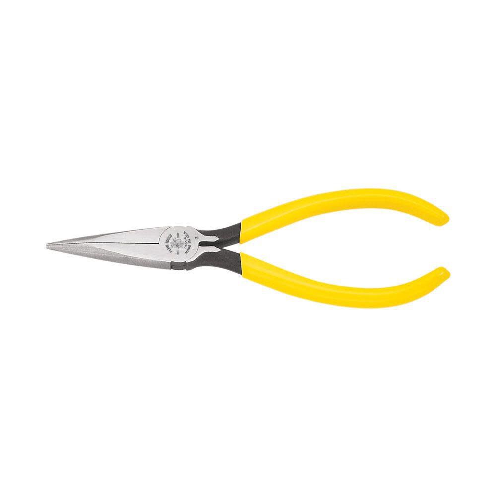 6in Stnrd Long Nose Pliers with Spring D3016C