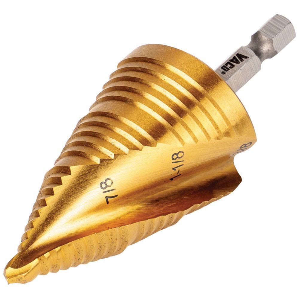 7/8in to 1 3/8in Step Drill Bit VACO 25960